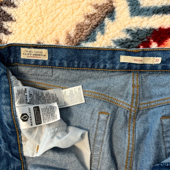 LEVIS Wedgie Jean Straight Mom Jean Skinny Blue - Picture 5 of 7